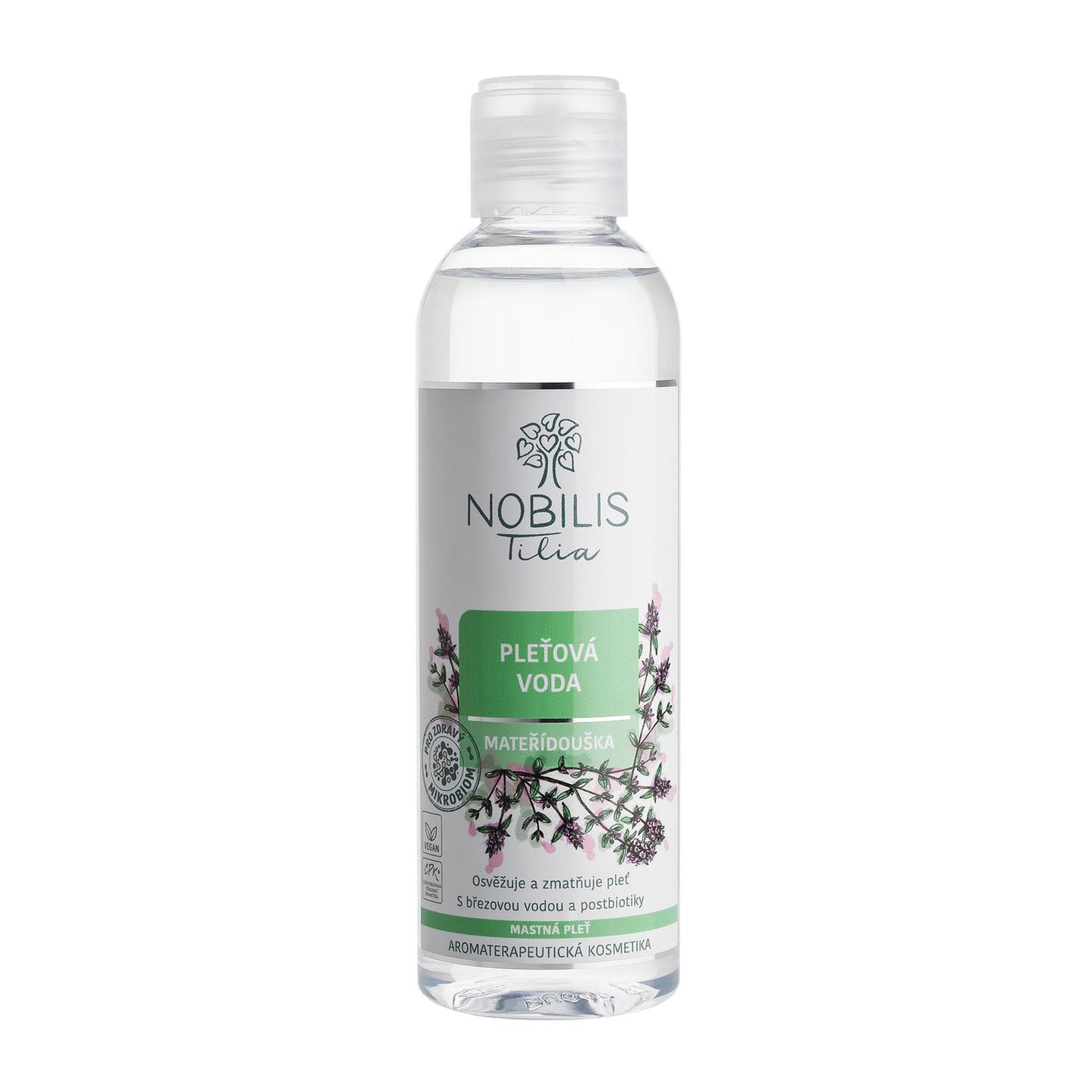 902063 Voda pleťová Mateřídouška 200 ml   NOBILIS TILIA-1