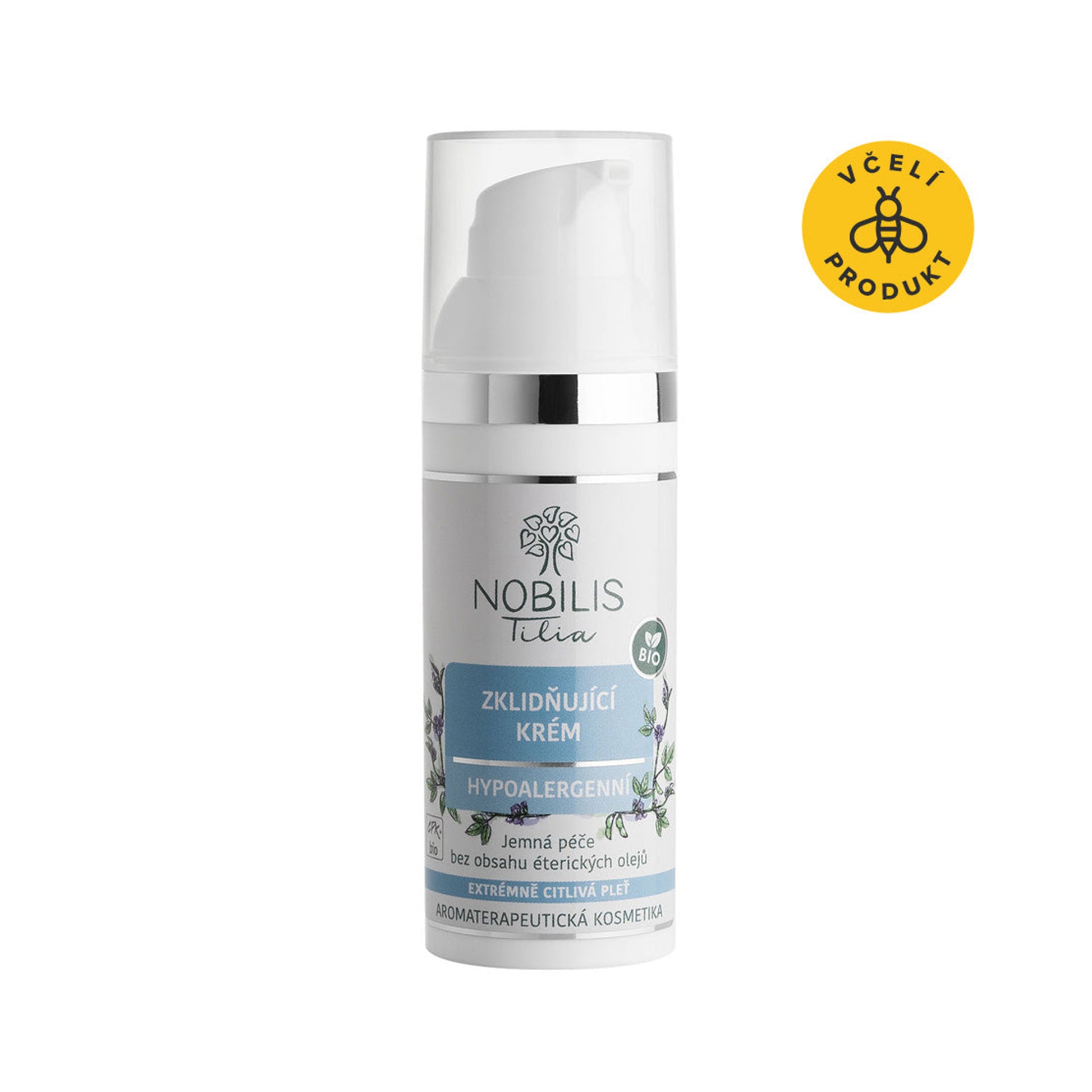 902075 Krém zklidňující Hypoalergenní 50 ml BIO   NOBILIS TILIA-1