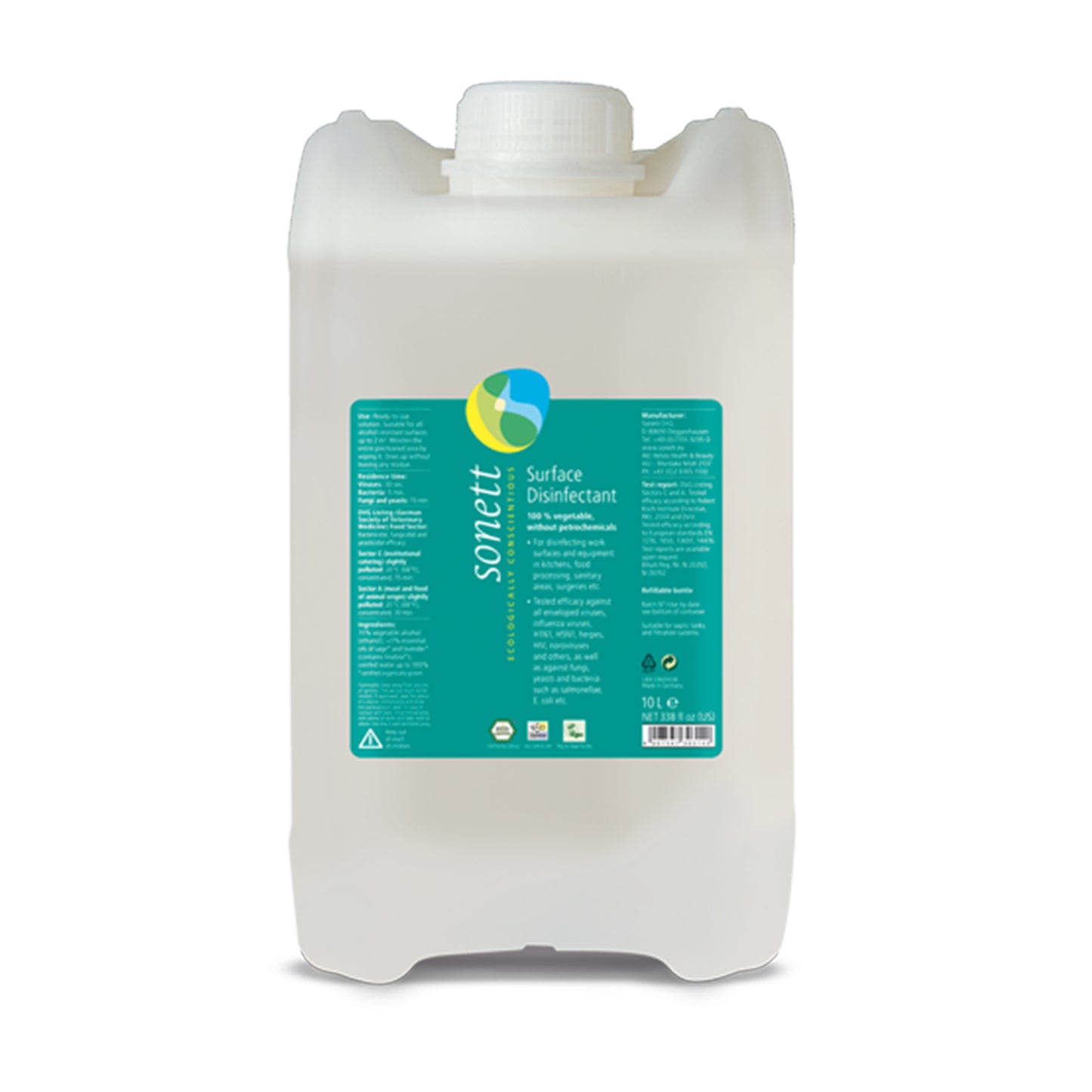902106 Čistič dezinfekční na různé druhy povrchů 10 l   SONETT -1