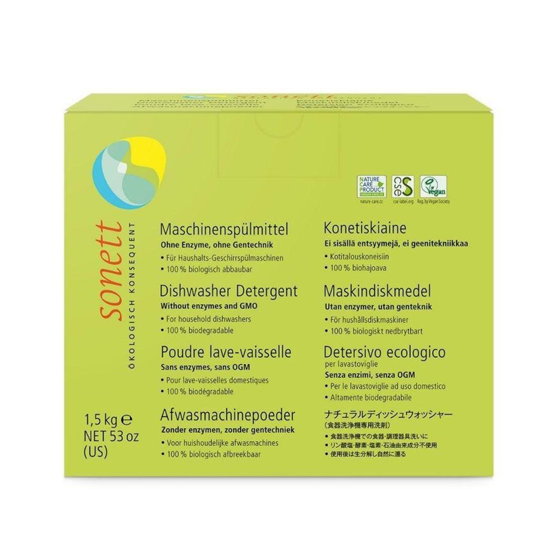 902119 Prášek do myčky 3 kg   SONETT -1