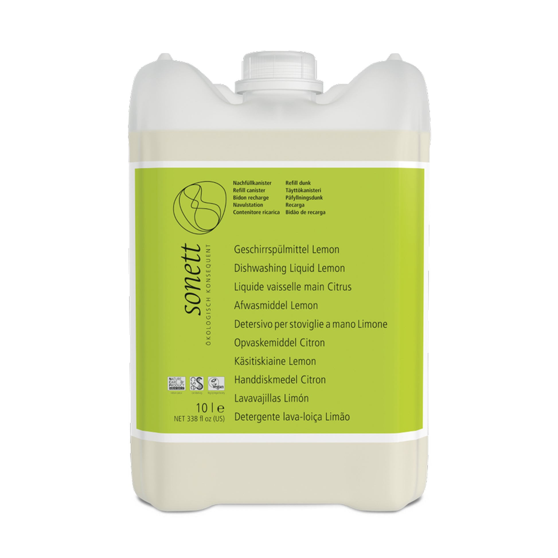 902121 Prostředek na nádobí s citrónem 10 l   SONETT -1