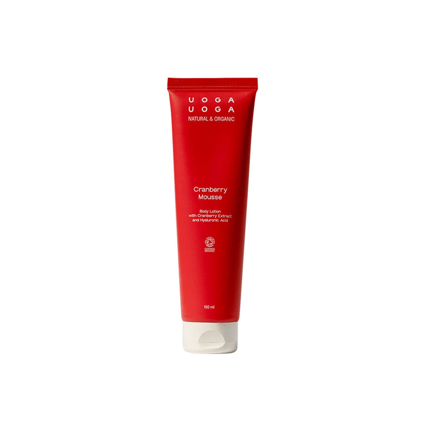 902303 Krém hydratační tělový Cranberry Mousse s brusinkami 150 ml BIO   UOGA UOGA-1