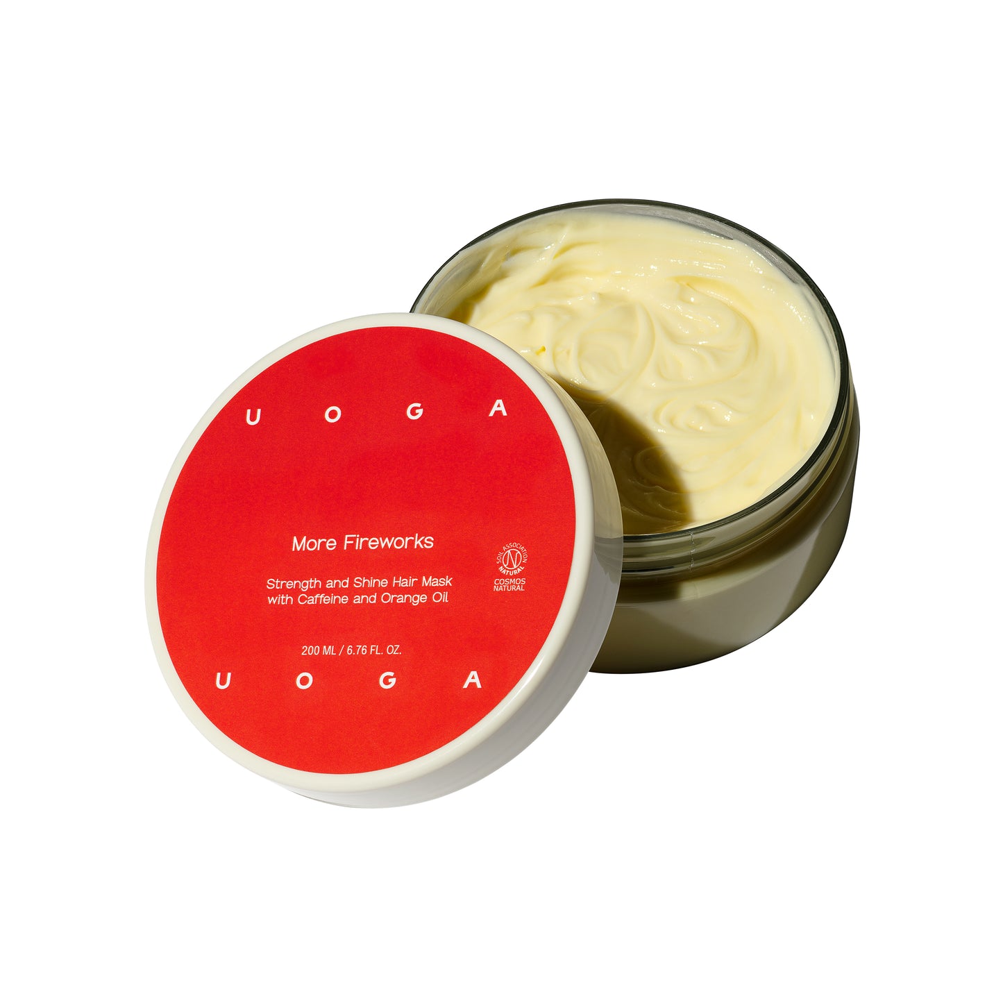902310 Maska pro posílení a lesk vlasů More Fireworks 200 ml   UOGA UOGA-1
