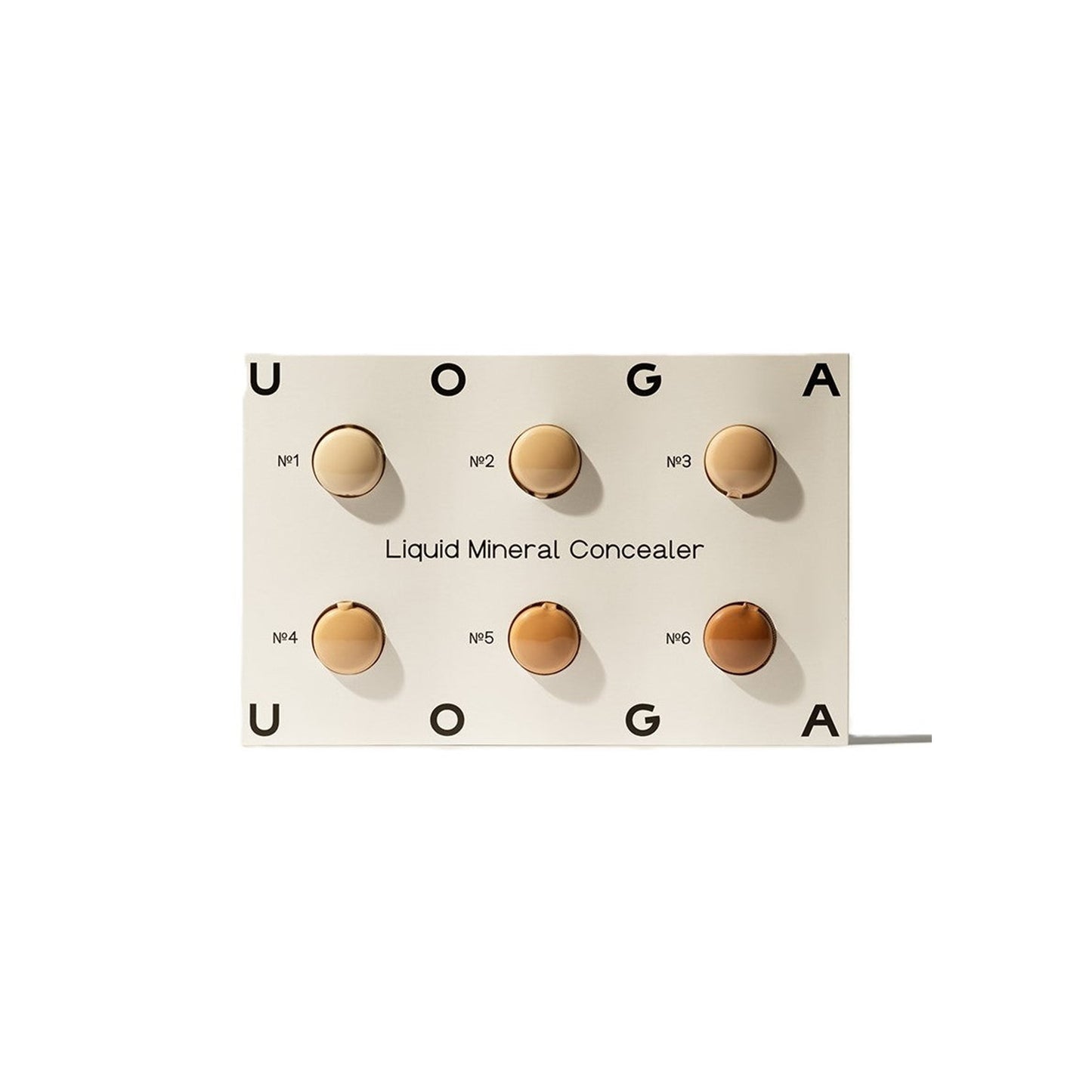 902338 Sada testerů Tekutý korektor 6 x 1 ml   UOGA UOGA-1