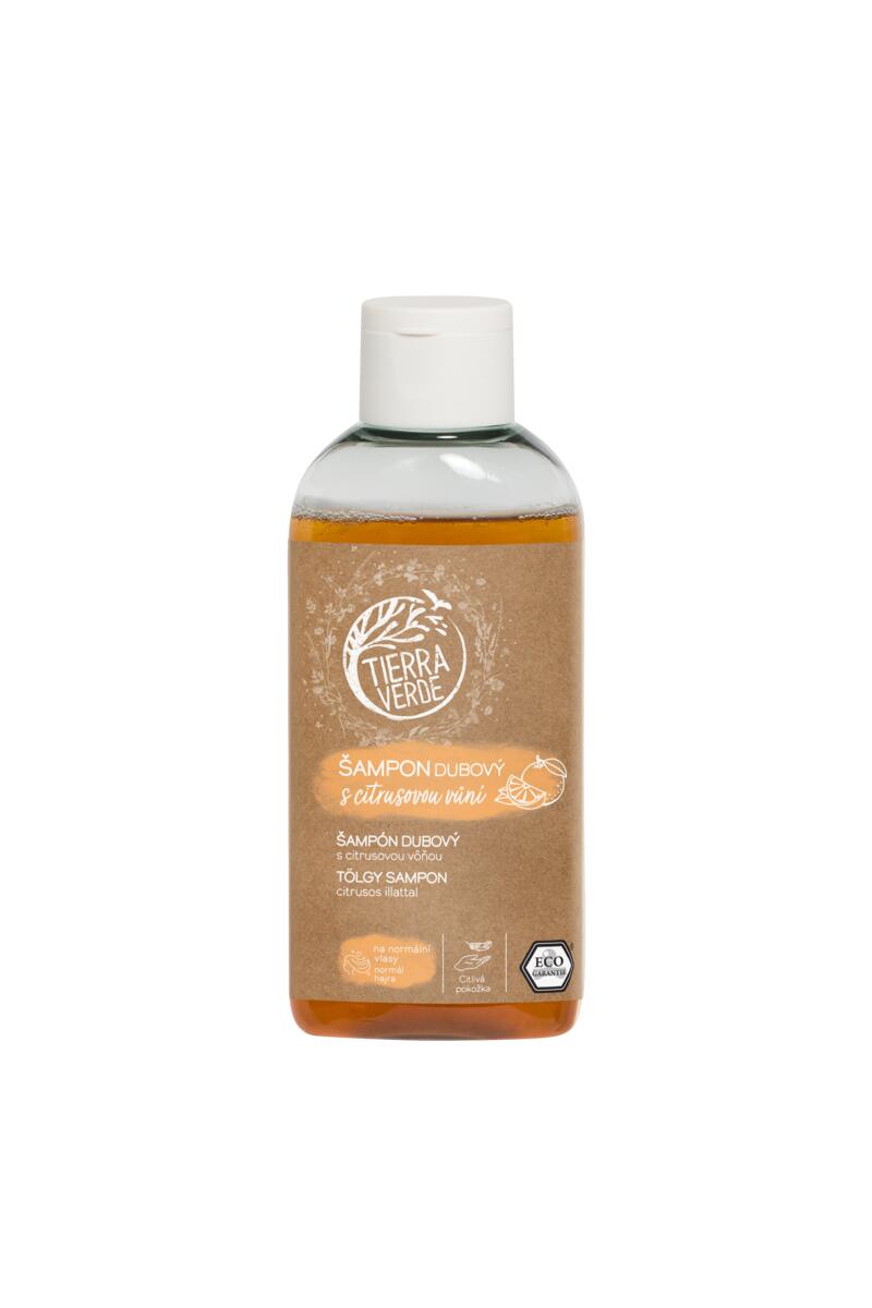 903276 Šampon dubový s citrusovou vůní 100 ml   TIERRA VERDE