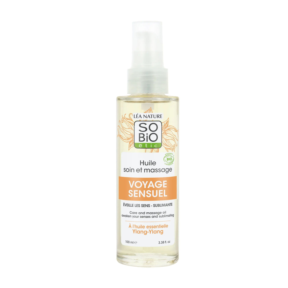 903477 Olej tělový masážní s ylang ylangem 100 ml BIO   SO’BiO étic