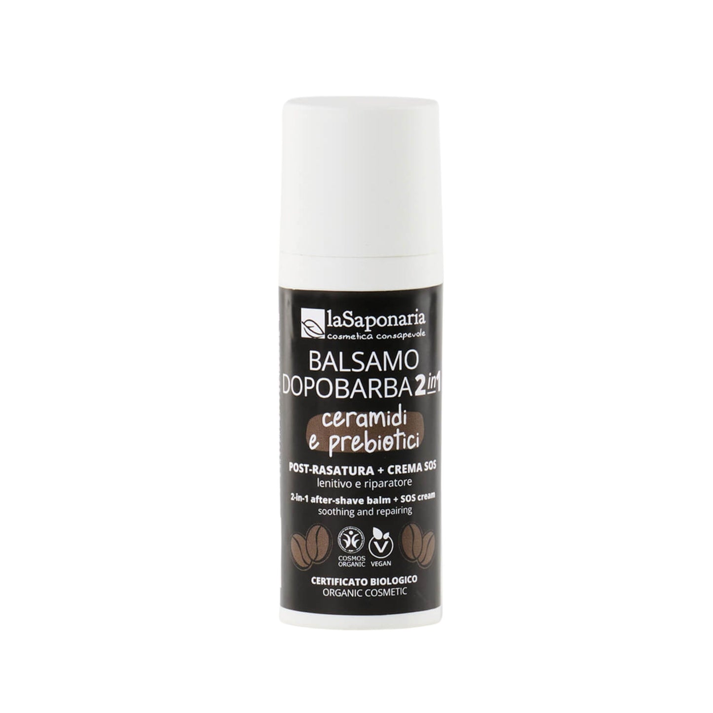 903808 Balzám pánský po holení 2v1 s ceramidy a prebiotiky 50 ml BIO   LA SAPONARIA-1