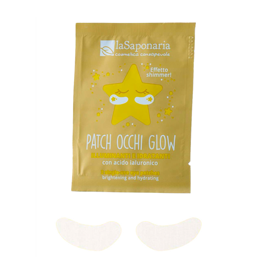 903876 Náplasti jednorázové kosmetické na oční okolí - Glow 2 ks   LA SAPONARIA-1