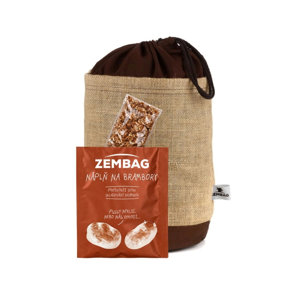 903904 Pytel na 2,5 kg brambor - hnědý   ZEMBAG-1