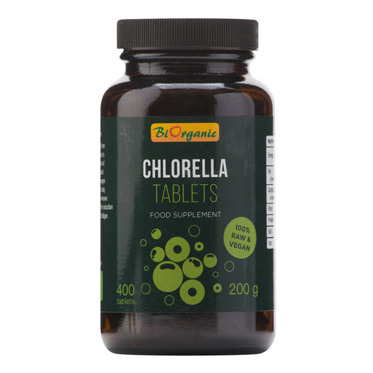 913022 Chlorella 400 tablet 200 g BIO   BIORGANIC-1
