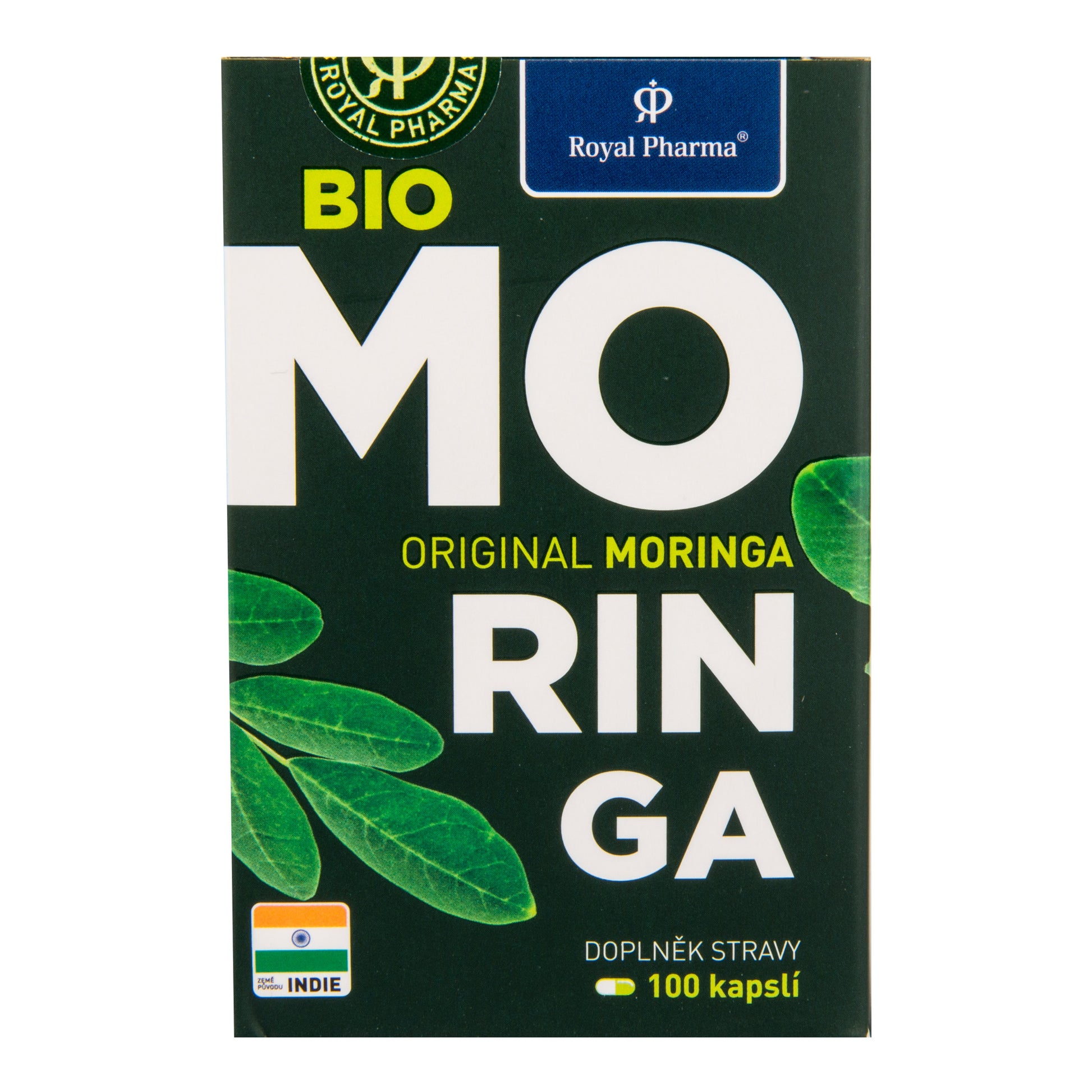 913082 Moringa 100 kapslí 30 g BIO    ROYAL PHARMA-1