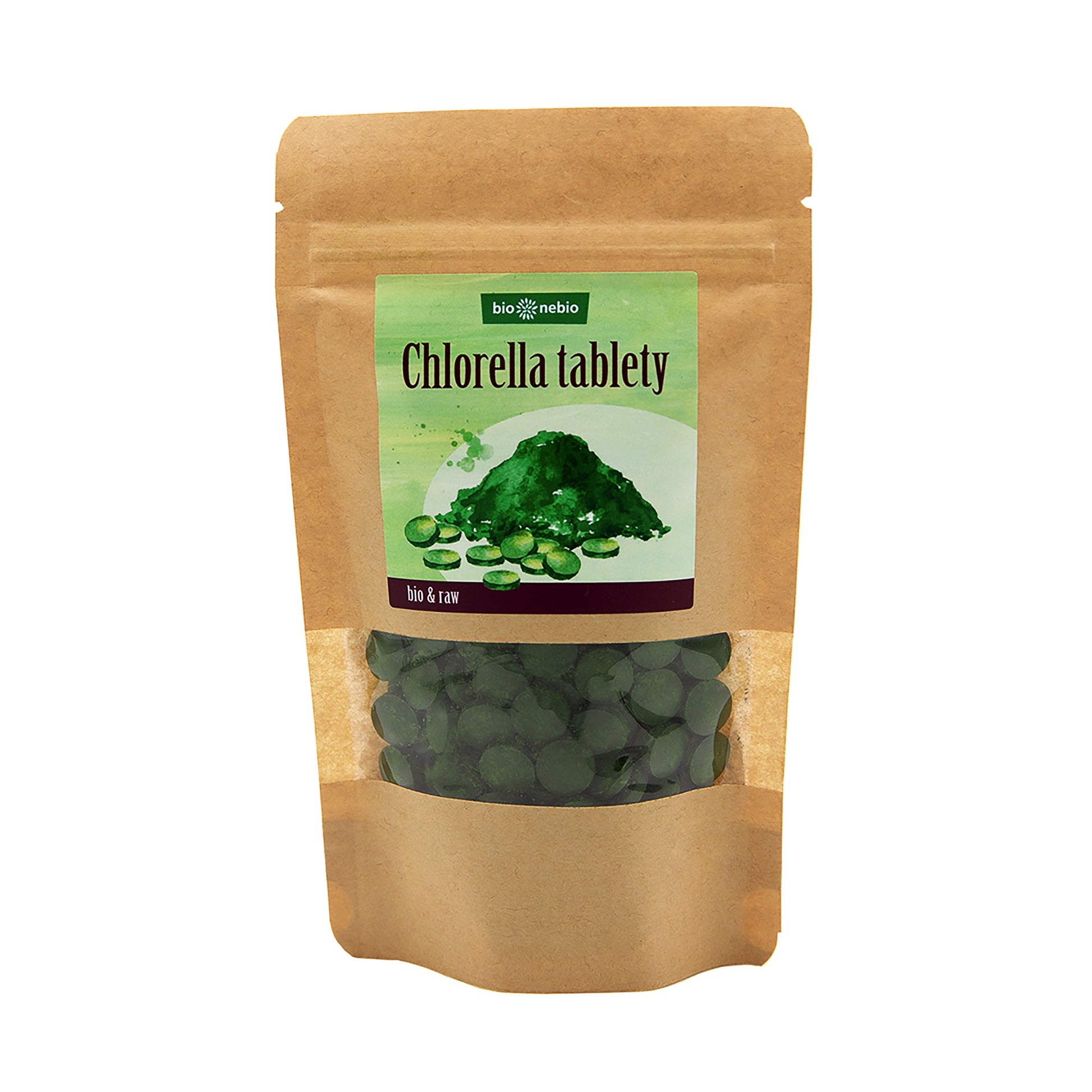 913113 Tablety Chlorella 100 g BIO   BIO NEBIO-1