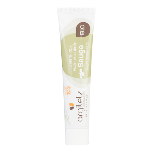 926019 Zubní pasta se zeleným jílem šalvěj 75 ml BIO   ARGILETZ-1