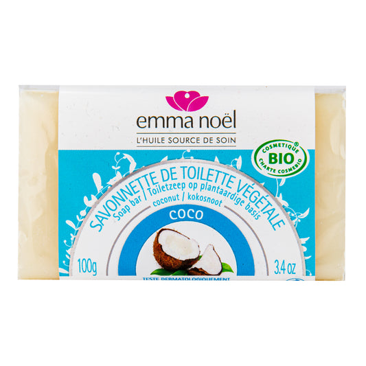 941315 Mýdlo rostlinné kokos 100 g BIO   EMMA NOËL-3