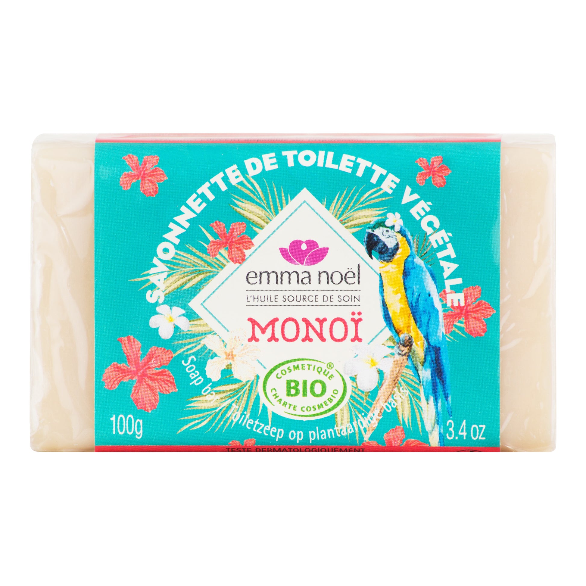 941328 Mýdlo rostlinné monoi 100 g BIO   EMMA NOËL-1
