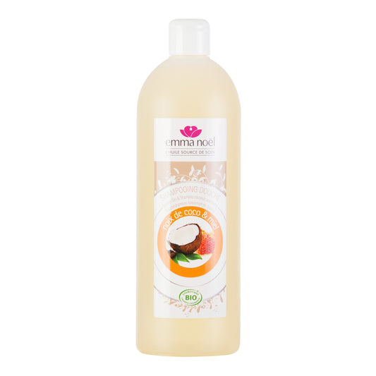 942336 Šampon na tělo a vlasy med-kokos 1 l BIO   EMMA NOËL-1