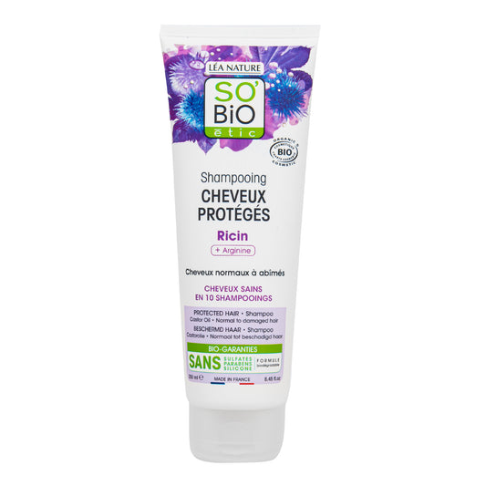 942368 Šampon ochranný s ricinem a argininem 250 ml BIO  SO’BIO étic-1