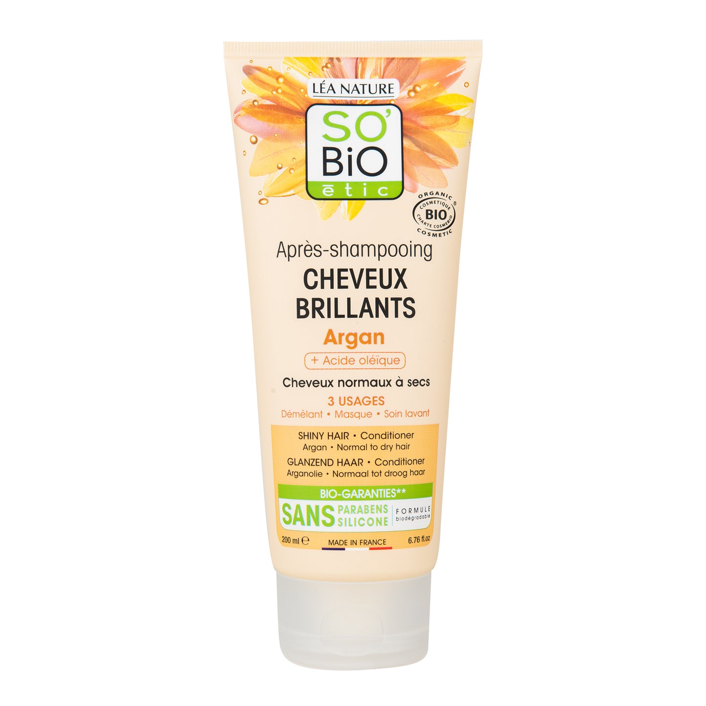 942399 Kondicionér argan pro lesk — pro normální až suché vlasy 200 ml BIO  SO’BiO étic-1