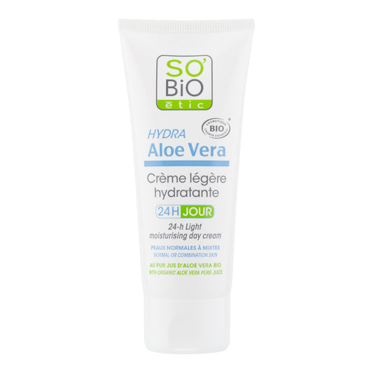 943525 Krém lehce hydratující denní Aloe Vera 50 ml BIO   SO´BIO étic-1