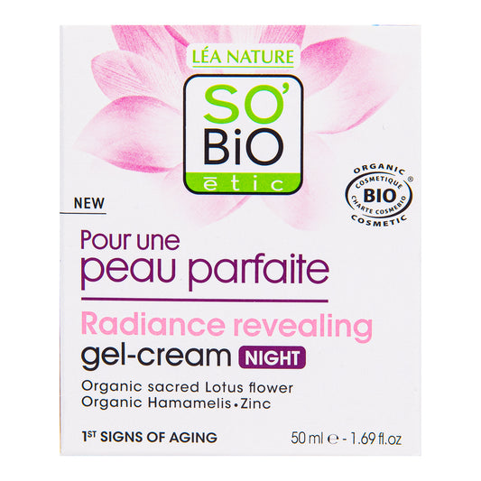 943802 Gel - krém rozjasňující noční pro dokonalou pleť 50 ml BIO   SO’BIO étic-3