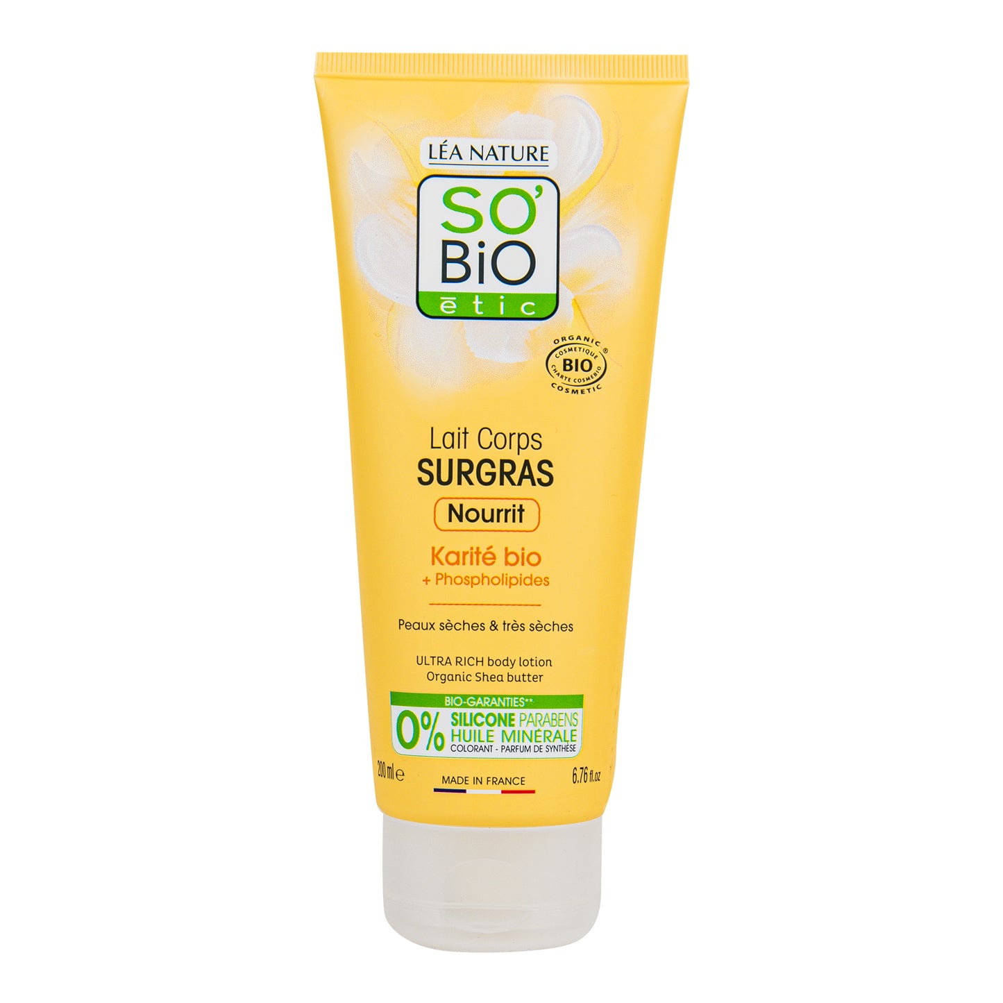 943817 Mléko tělové ultra výživné s karité 200 ml BIO  SO’BIO étic  -1