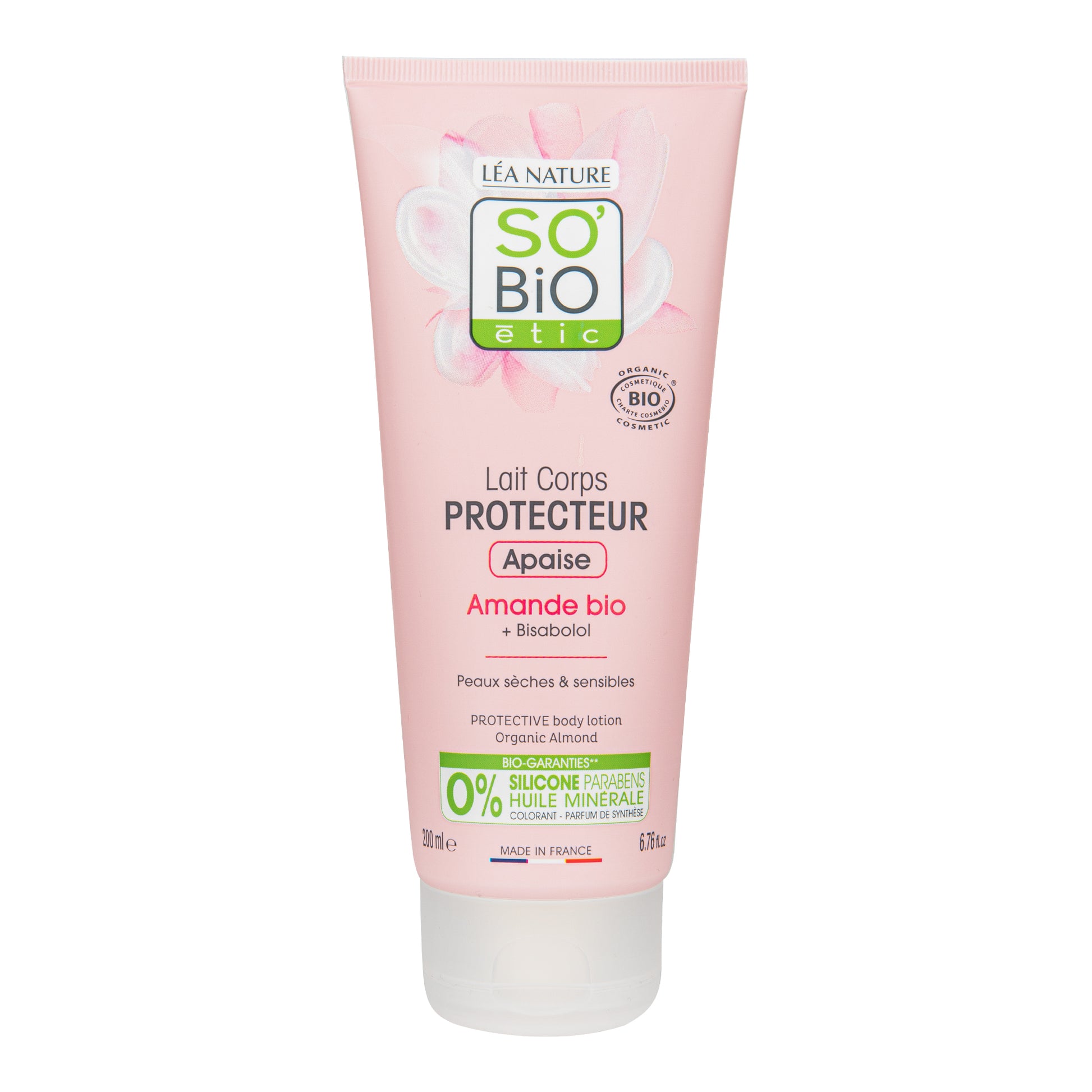 943886 Mléko tělové zklidňující mandlové 200 ml BIO   SO’BiO étic-1