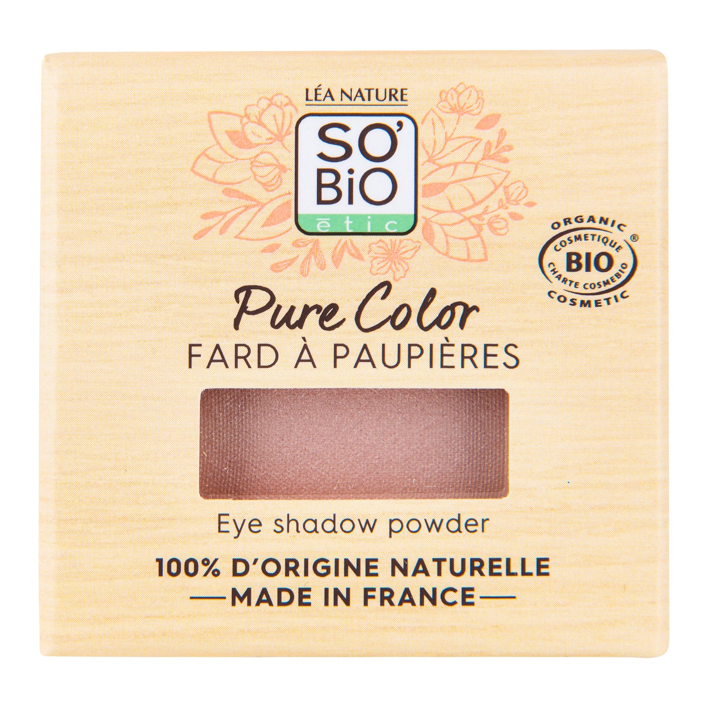 943907 Stíny oční přírodní 04 něžná růže PURE COLOR 3 g BIO   SO’BiO étic -1