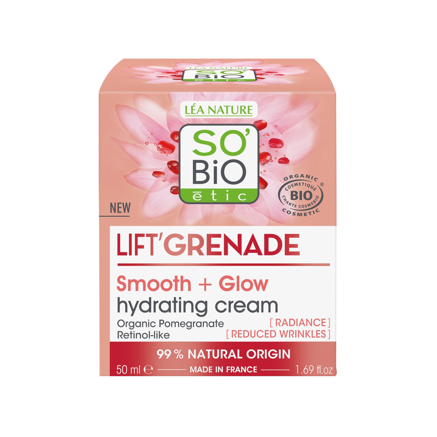 943962 Krém denní rozjasňující proti vráskám Grenade 50 ml BIO   SO’BiO étic-1
