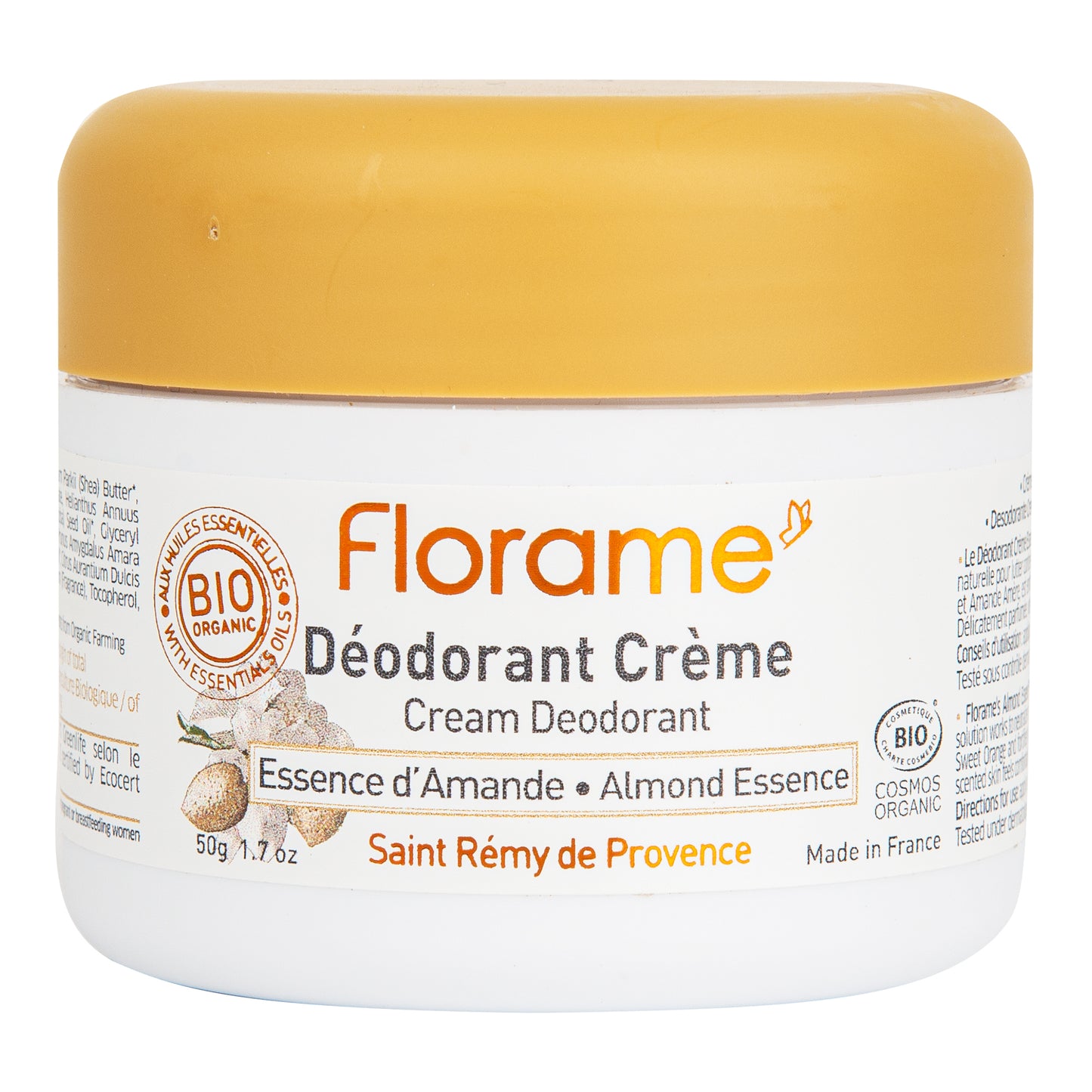 944206 Deodorant krémový 24h mandlová esence 50 g BIO   FLORAME-1