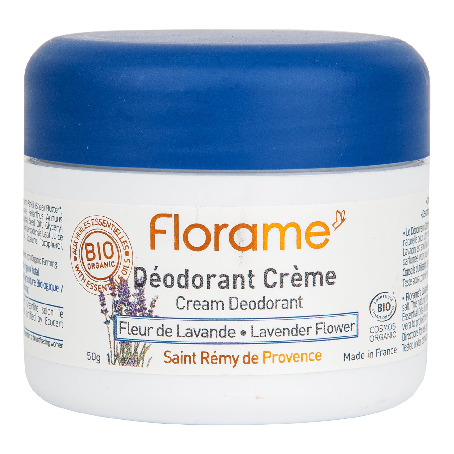 944207 Deodorant krémový 24h vůně levandule 50 g BIO   FLORAME-1