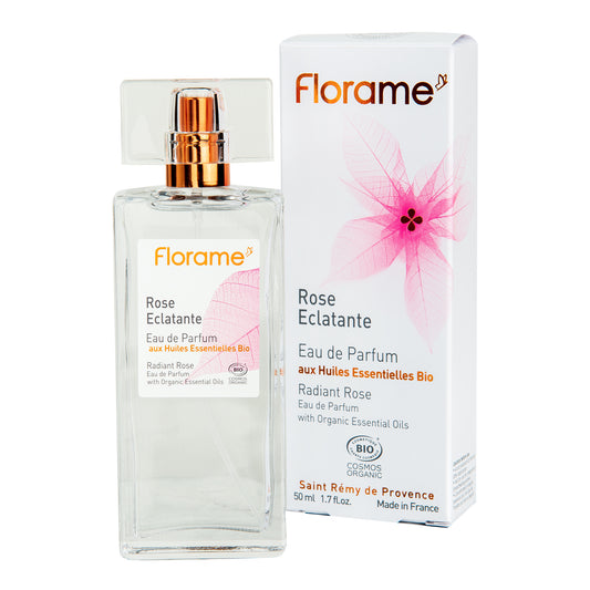 944219 Parfémová voda přírodní ROSE ECLATANTE — zářící růže 50 ml BIO   FLORAME-1