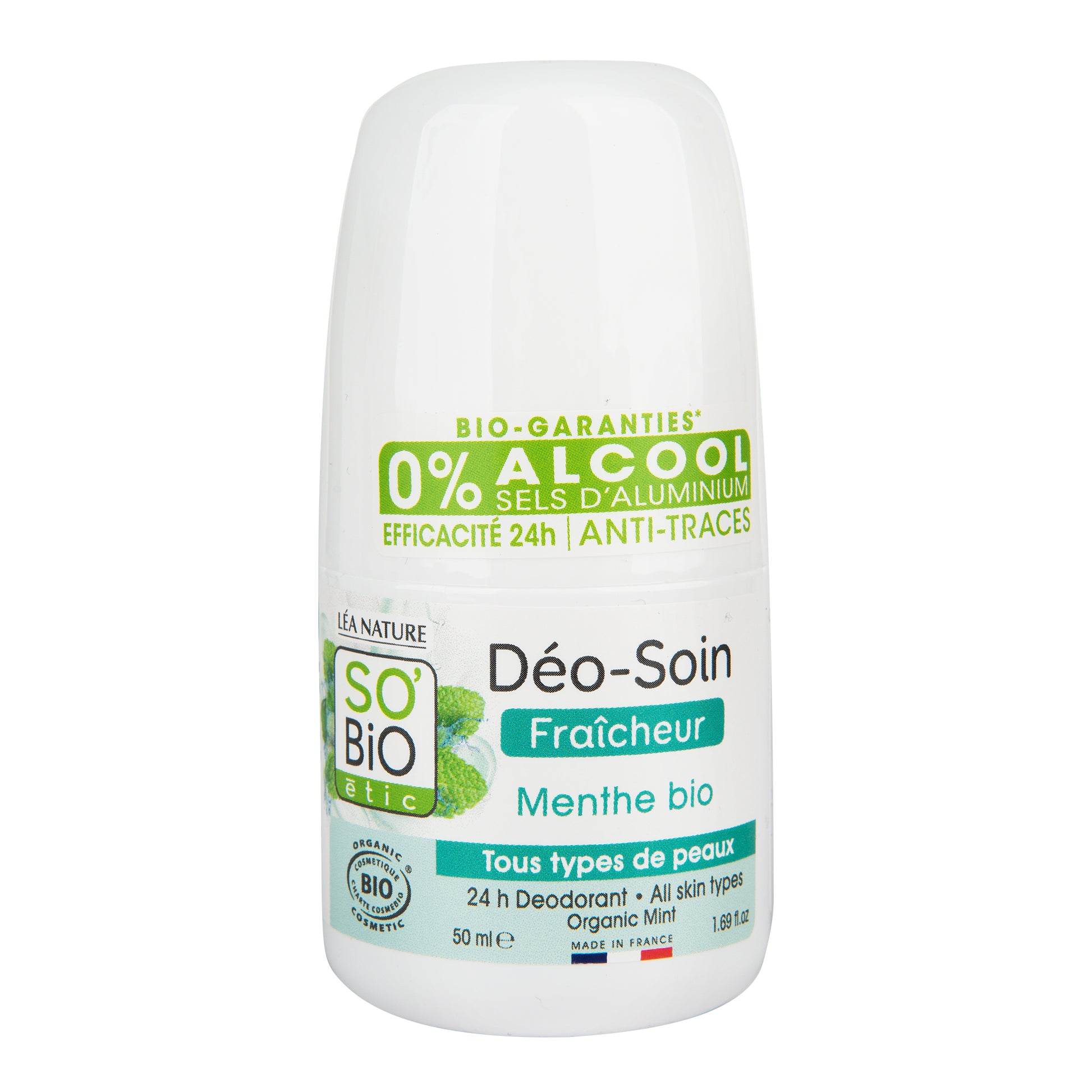 944240 Deodorant přírodní 24h osvěžující s mátou 50 ml BIO   SO’BiO étic-1
