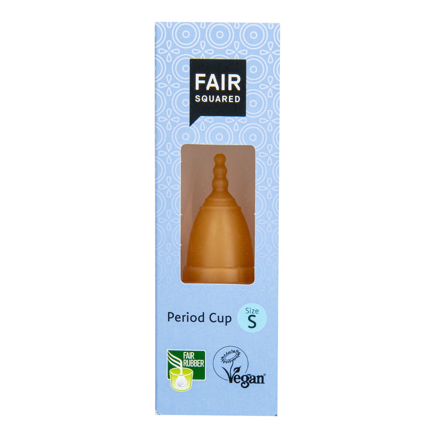 946289 Kalíšek menstruační S z přírodního latexu s látkovým sáčkem  FAIR SQUARED-1