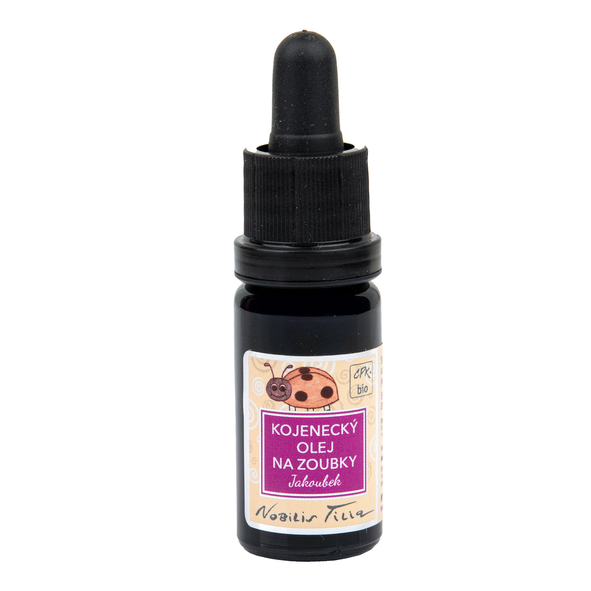 947044 Olej na zoubky kojenecký Jakoubek 10 ml BIO   NOBILIS TILIA-1