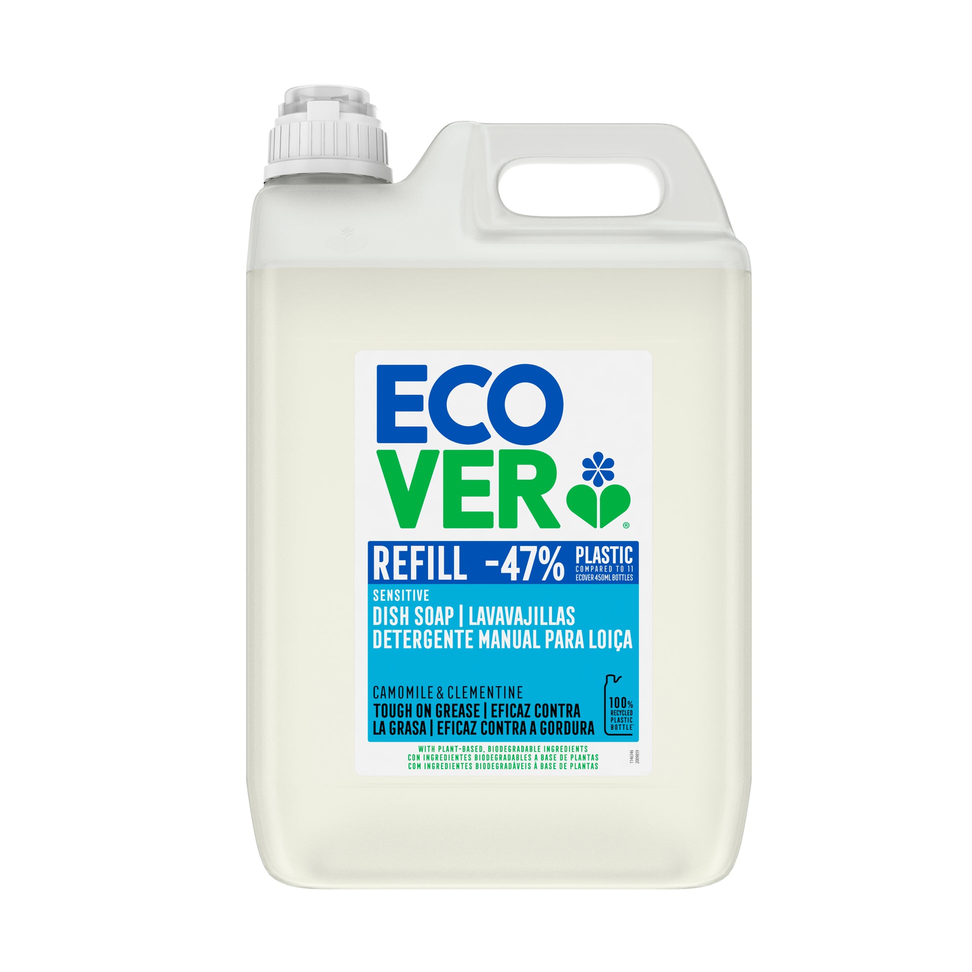 952042 ECOVER  přípravek na mytí nádobí Heřmánek a klementinka 5 l-1