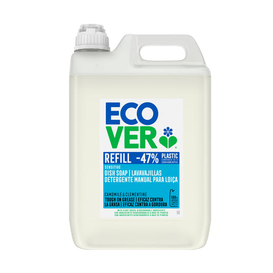 952042 ECOVER  přípravek na mytí nádobí Heřmánek a klementinka 5 l-1